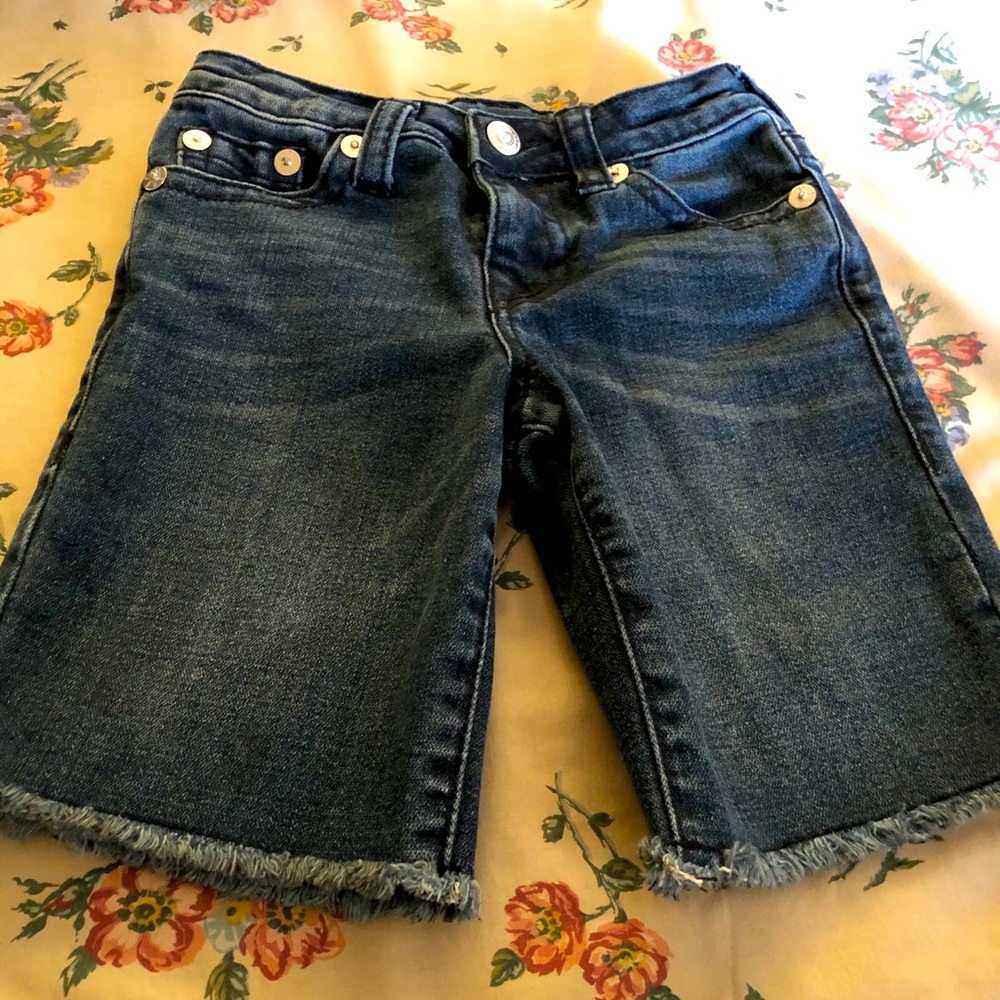 EUC Boys True Religion Jean Shorts Size 5